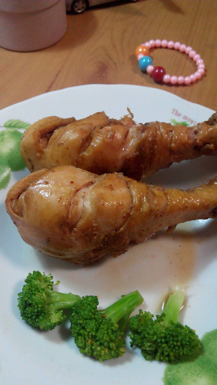 快手烧鸡腿步骤6