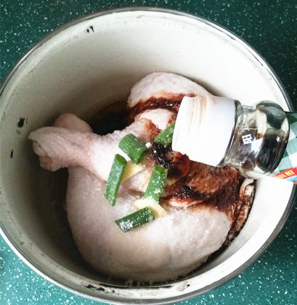 披萨草芝麻烤鸡腿步骤4