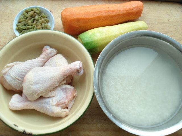 鸡肉抓饭步骤1