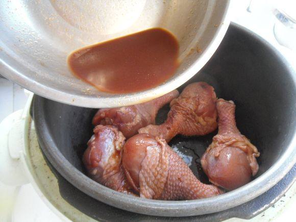 蜜汁鸡腿步骤8