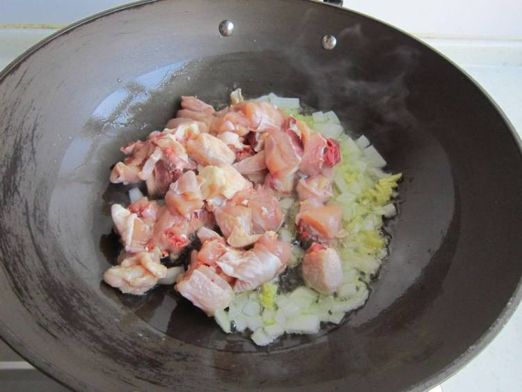 鸡腿香菇饭步骤6