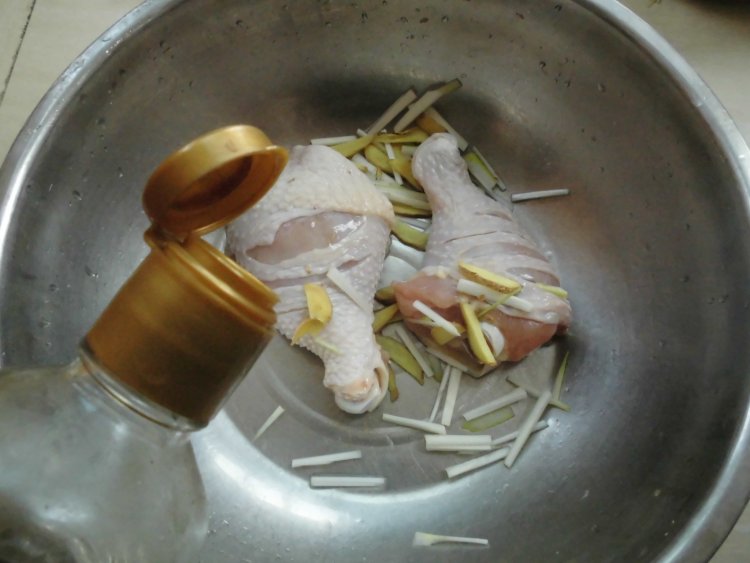 排骨酱烤鸡腿步骤4