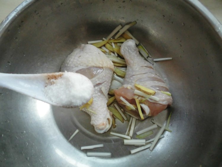 排骨酱烤鸡腿步骤5