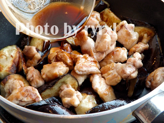 照烧茄子鸡块步骤12