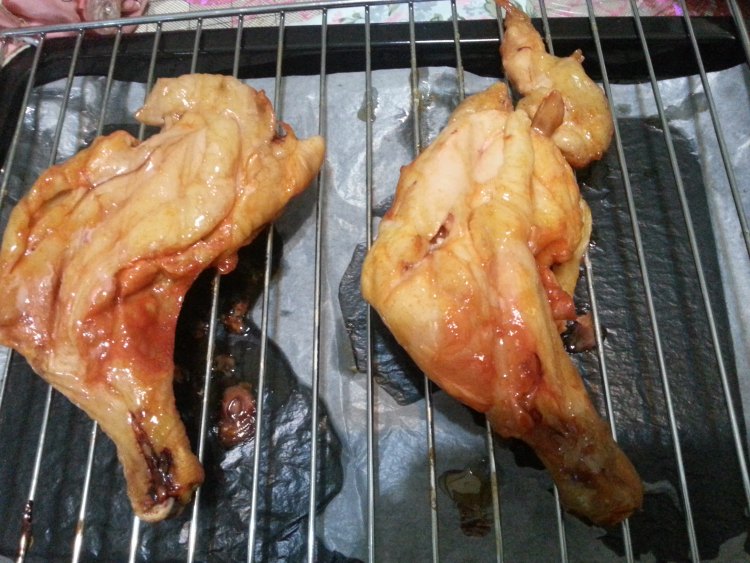低辣奥尔良烤鸡腿步骤4