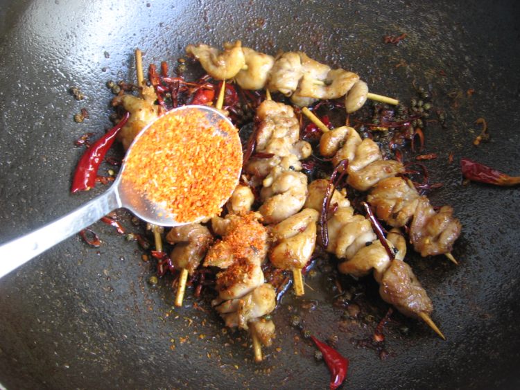 麻辣鸡串步骤15