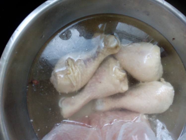 葱香白斩鸡步骤5