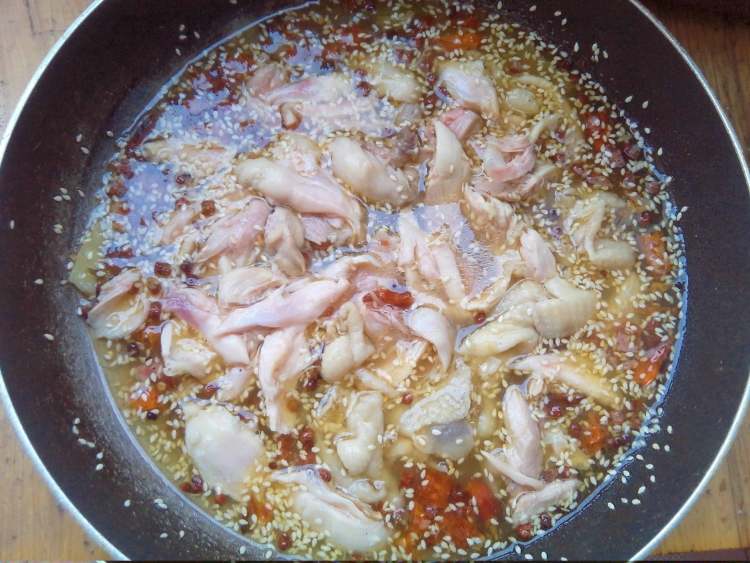 椒麻手撕鸡腿步骤8