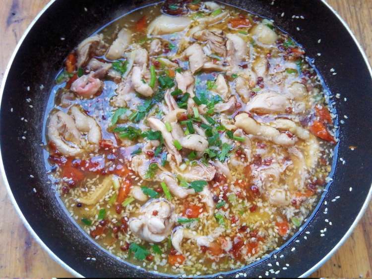 椒麻手撕鸡腿步骤9