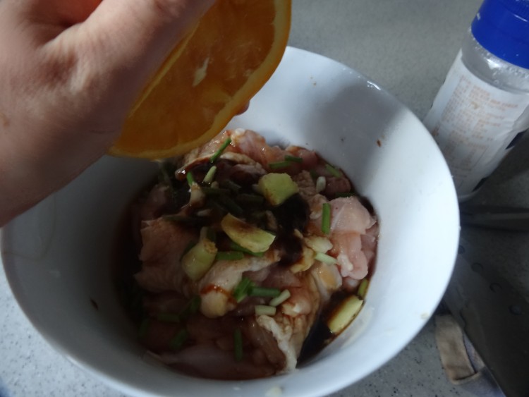 橙汁鸡腿肉步骤6