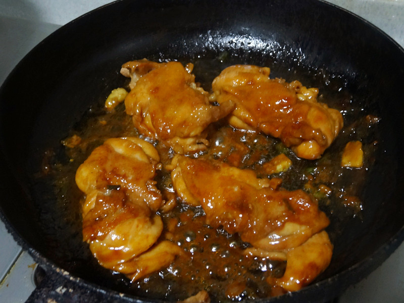 橙汁鸡腿肉步骤13