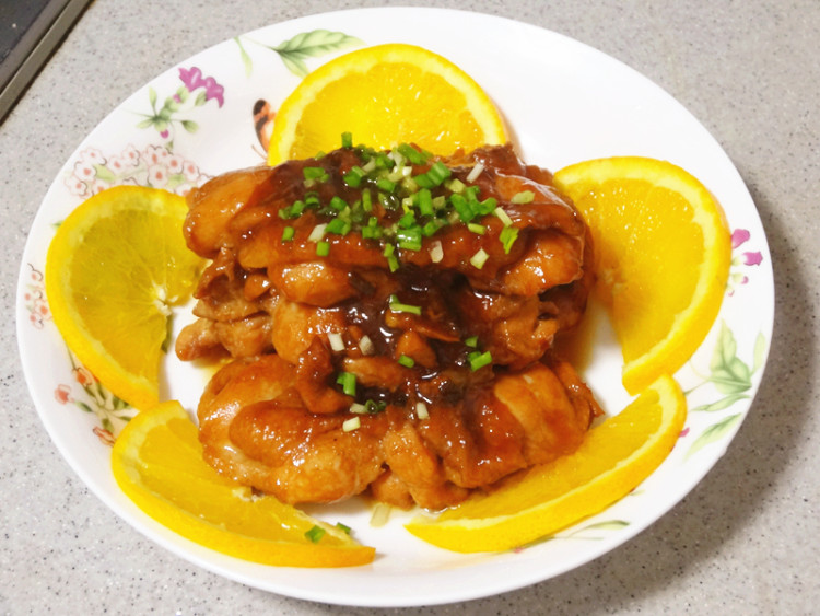 橙汁鸡腿肉步骤14