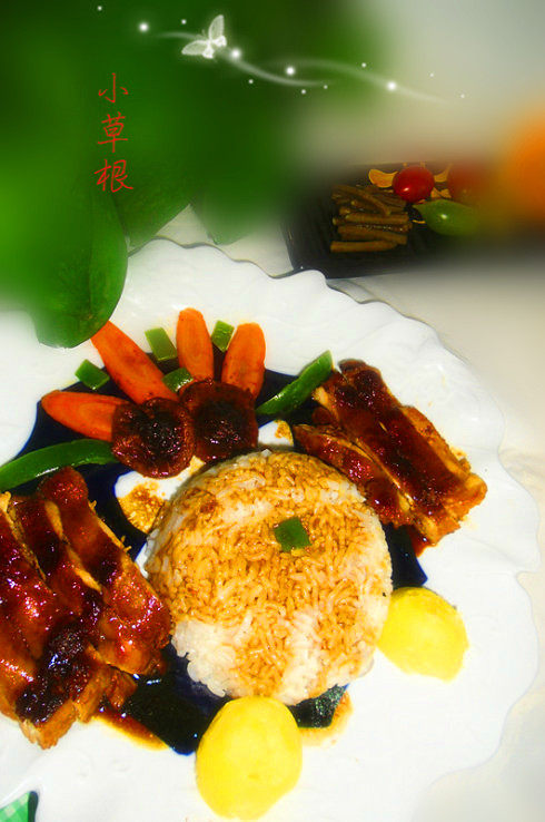 照烧鸡腿浇汁饭步骤8
