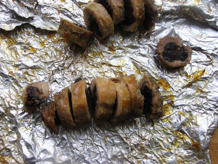 花心鸡腿卷步骤15