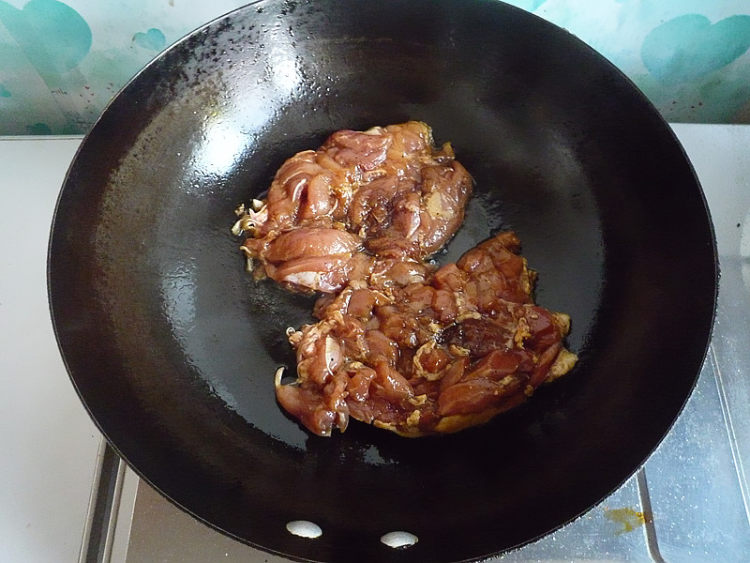 黑胡椒鸡腿饭步骤8