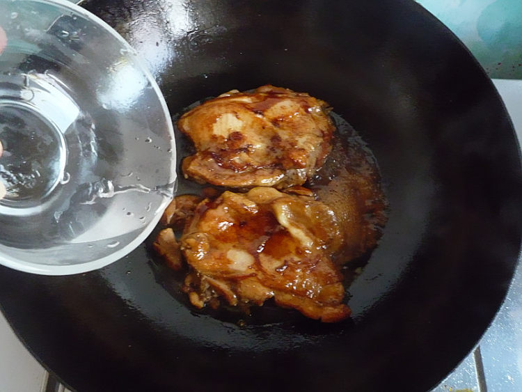 黑胡椒鸡腿饭步骤14