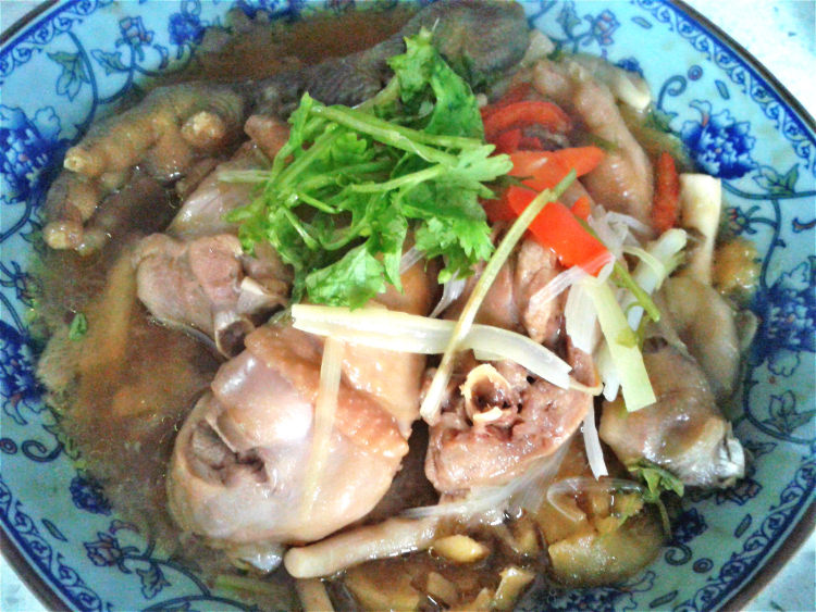 蘑菇蒸鸡腿步骤8
