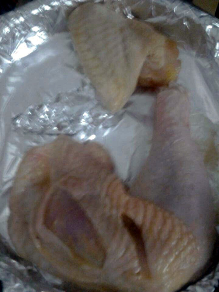秘制香酥手撕盐焗鸡步骤5
