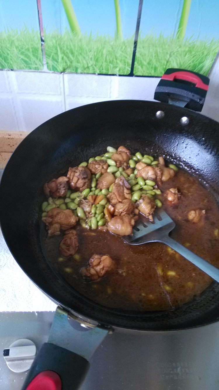 红烧鸡腿肉步骤7