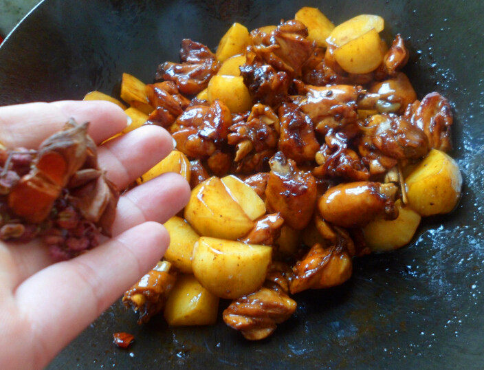 鸡肉烧土豆步骤9