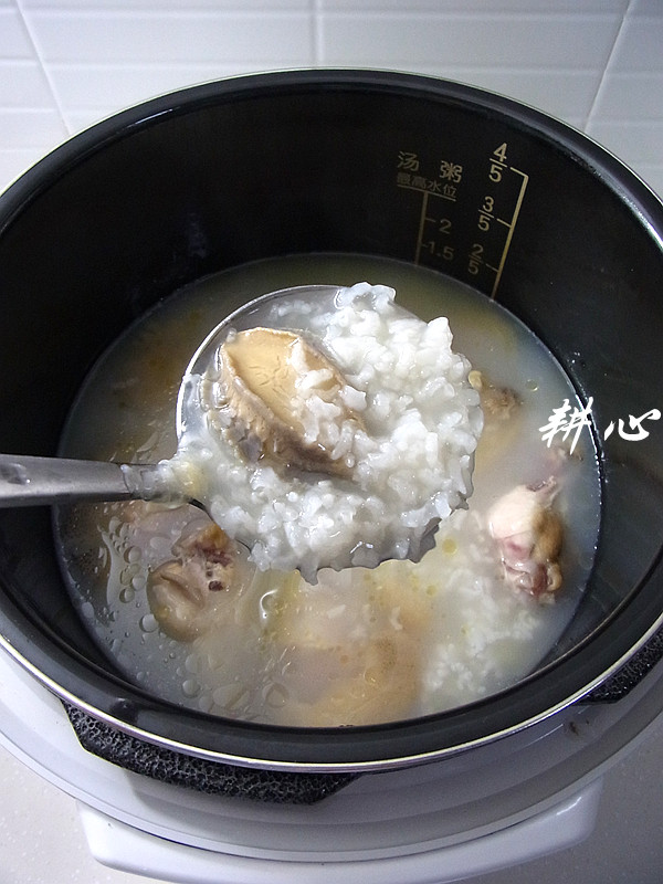 鲍鱼海参鸡粥步骤9