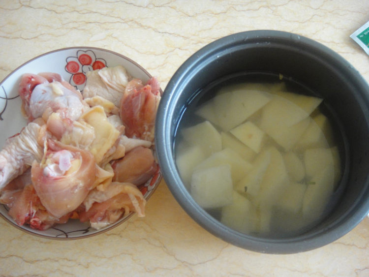 椰浆咖喱鸡步骤4