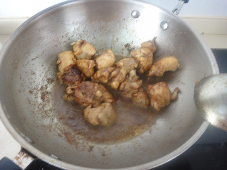椰浆咖喱鸡步骤8