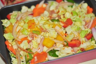 鸡肉烤年糕步骤5
