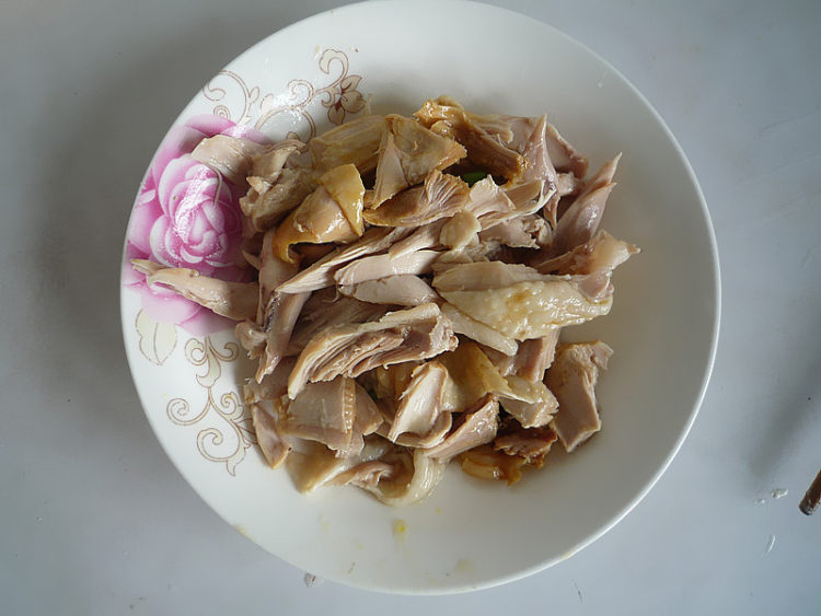 葱油手撕鸡步骤9