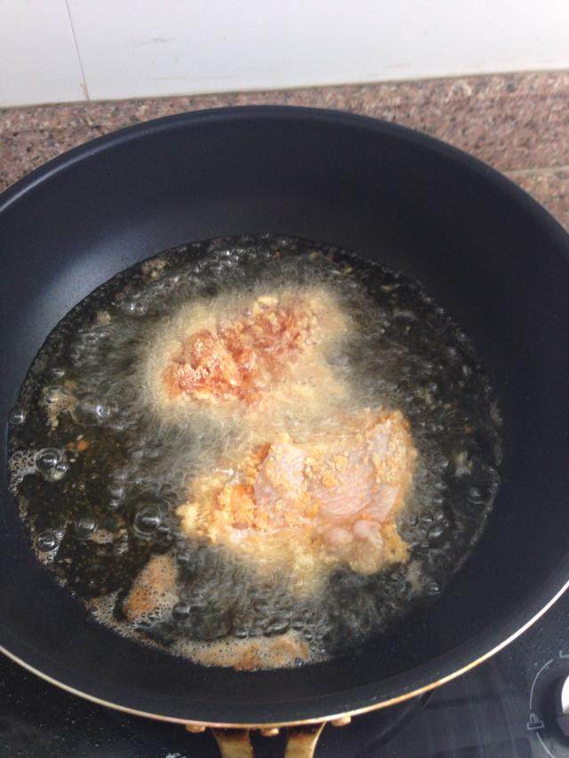 奥尔良炸鸡腿肉步骤9