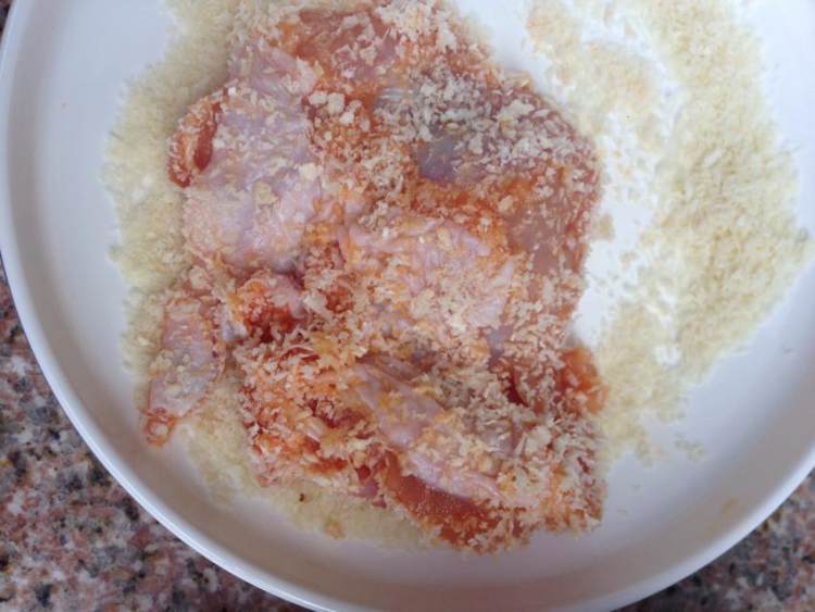 奥尔良炸鸡腿肉步骤8