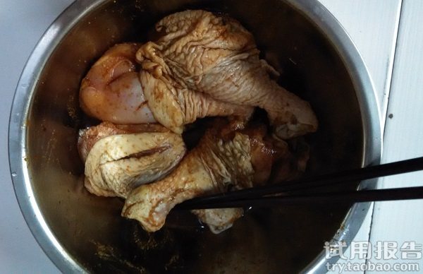 面包机烤鸡腿步骤1