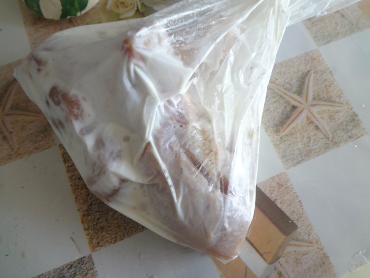 酸奶炸鸡腿步骤3