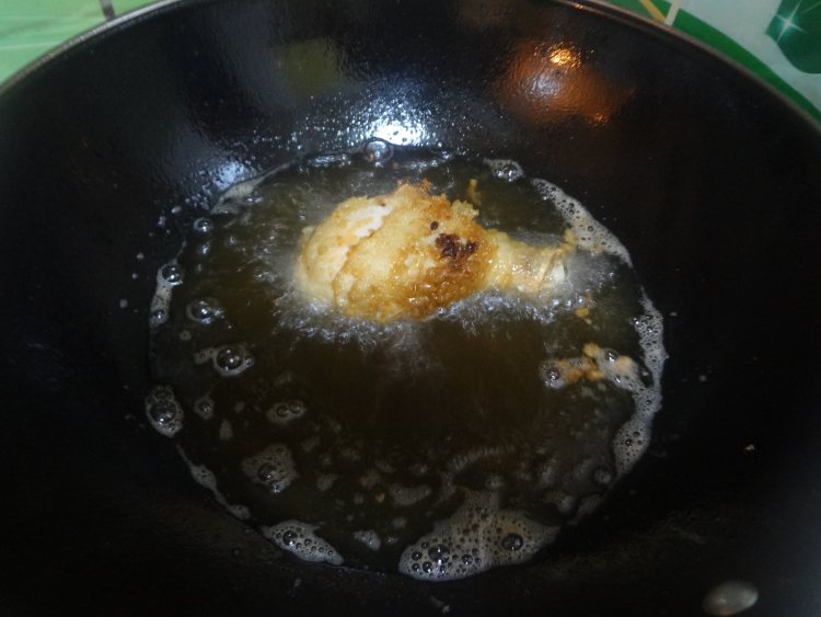 酸奶炸鸡腿步骤7
