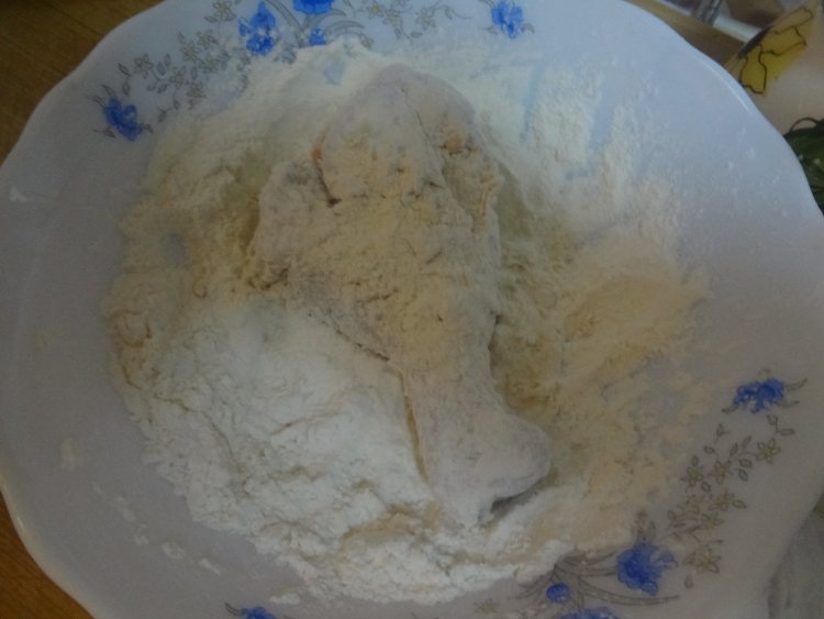 酸奶炸鸡腿步骤5