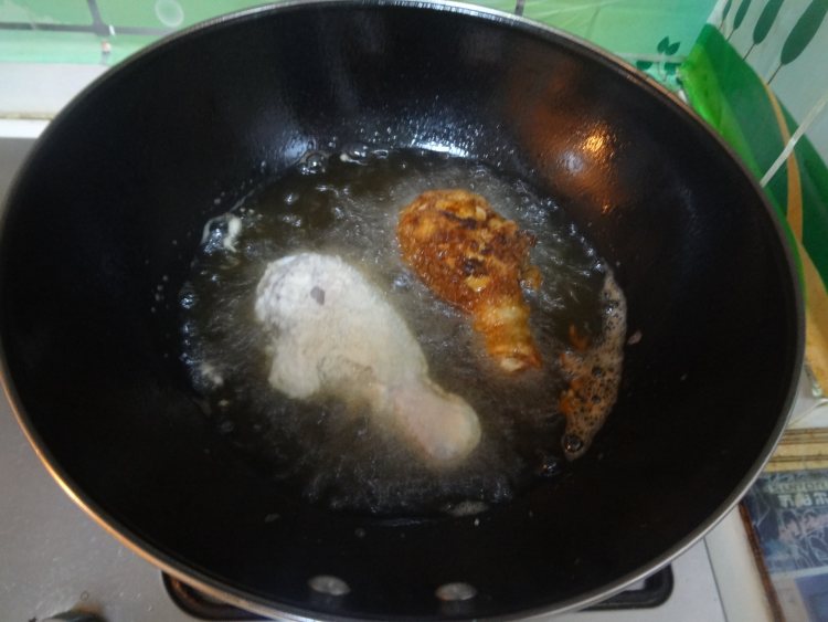 酸奶炸鸡腿步骤8