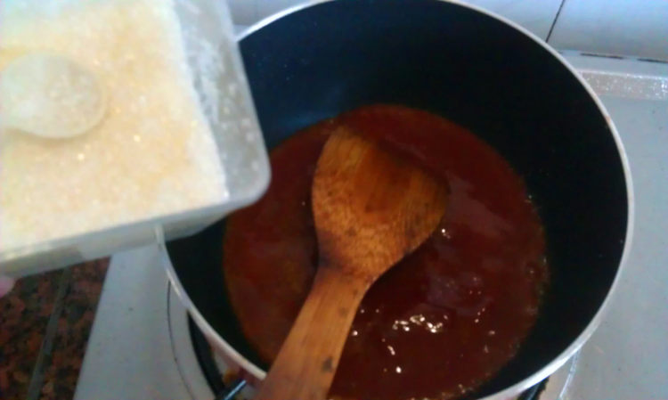 茄汁鸡球步骤9