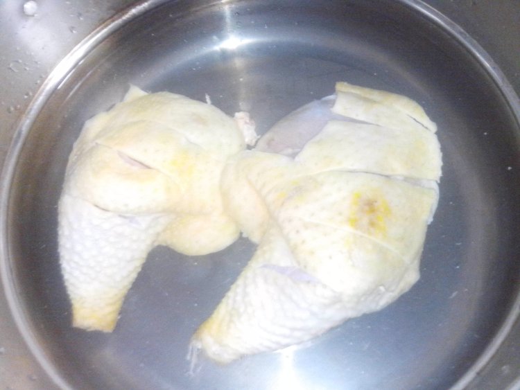 原汁鸡腿步骤4