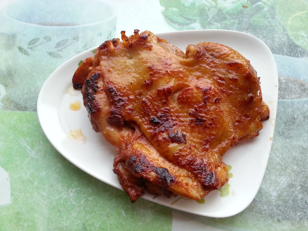 奥尔良煎鸡腿步骤5