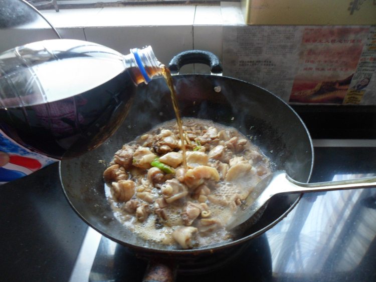 可乐鸡块步骤6