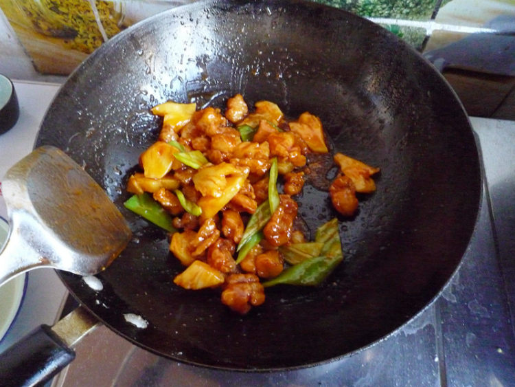 菠萝鸡块步骤14