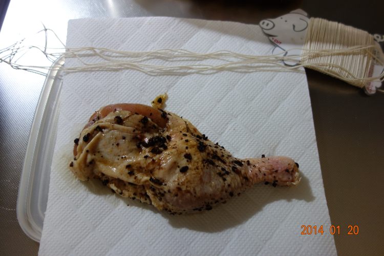 蒸风鸡步骤6