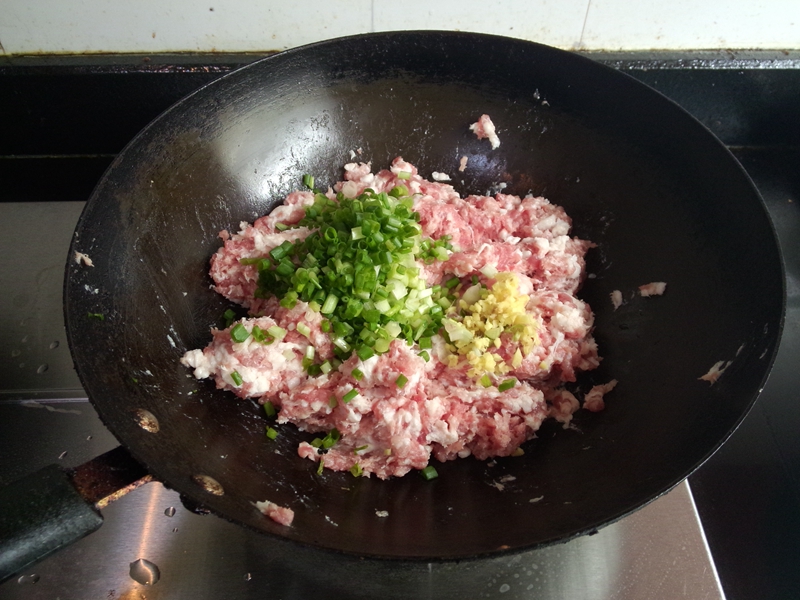 马兰头肉馅水饺步骤4