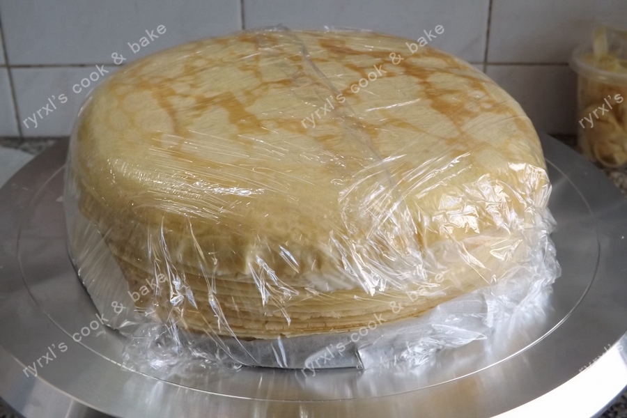 榴莲千层蛋糕步骤22