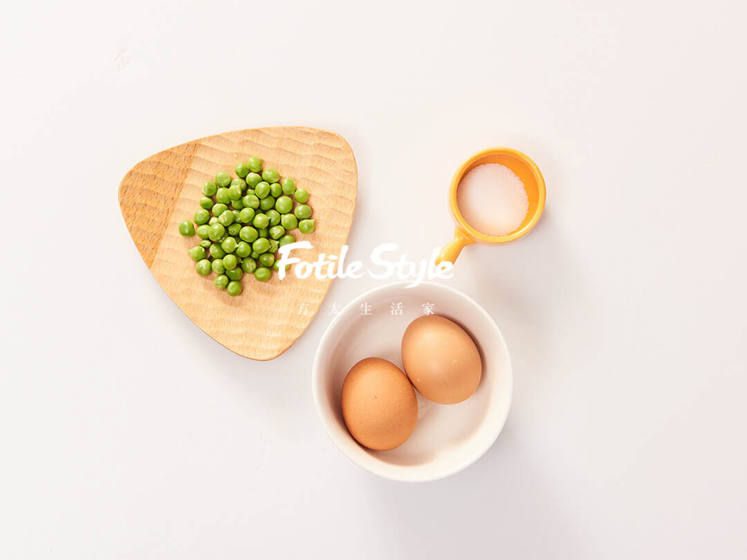 豌豆茶碗蒸步骤1