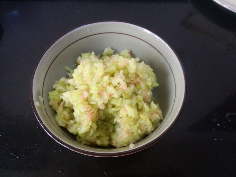 西瓜皮鸡蛋素馄饨步骤3