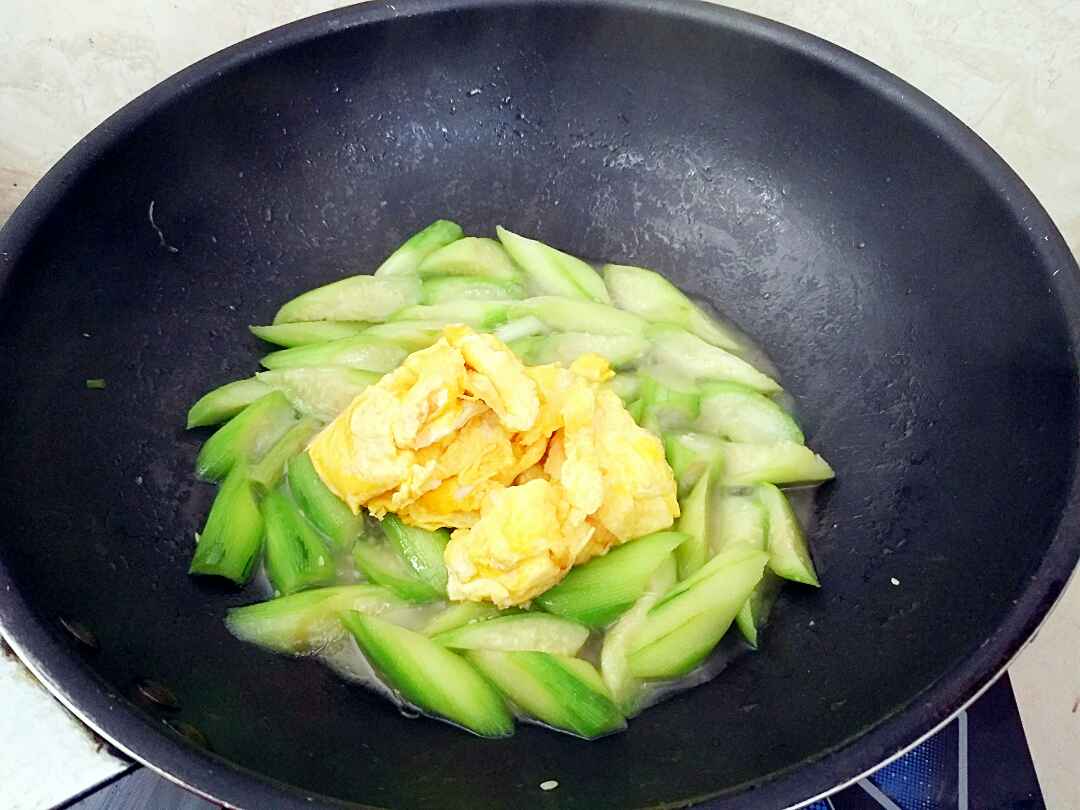 丝瓜小炒步骤9