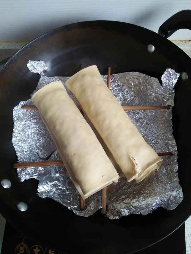 千张熏肉卷步骤9