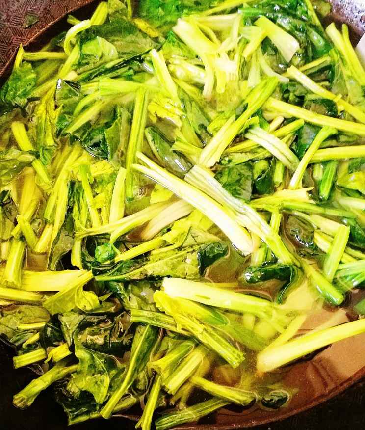 菠菜鸡蛋汤步骤4