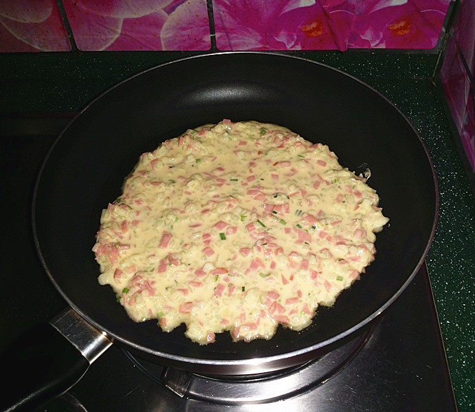 西瓜皮火腿鸡蛋饼步骤8